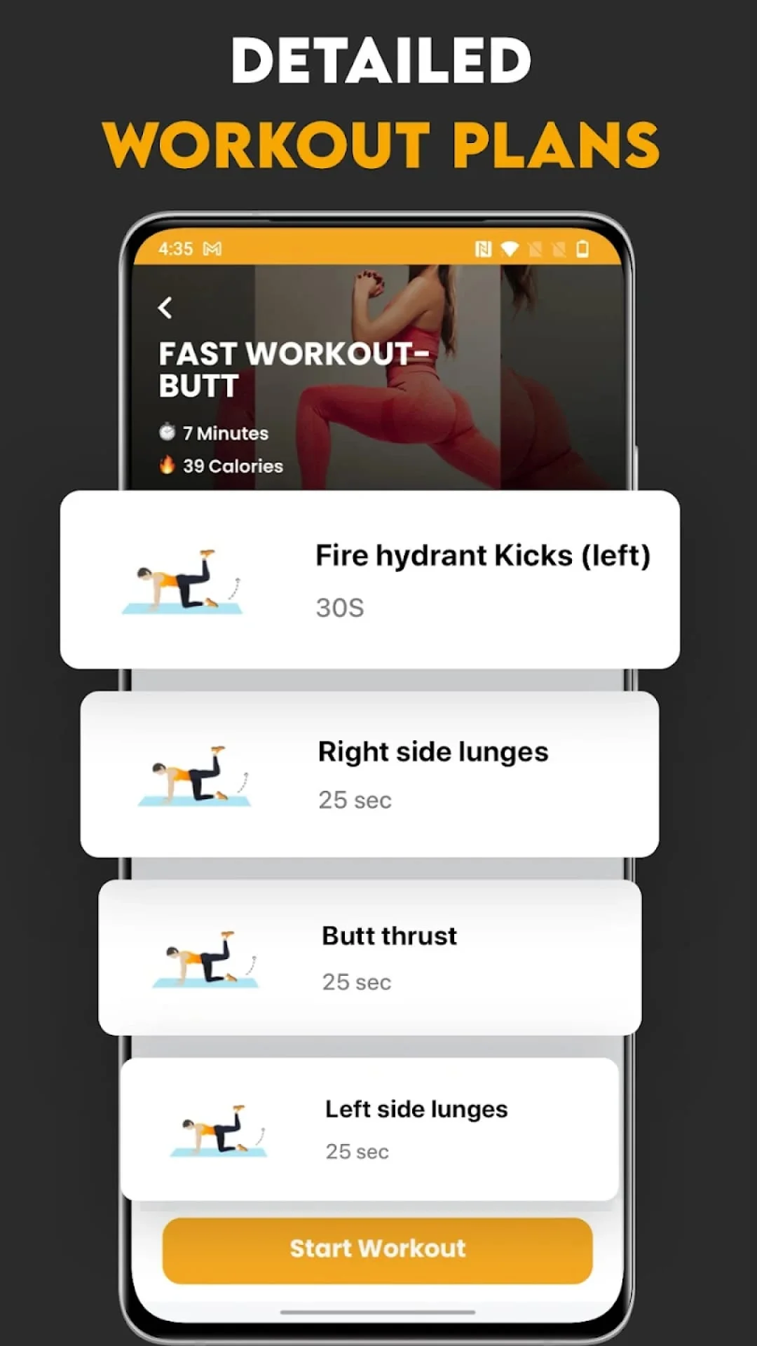 Home Workout・Full Body Workout Screenshot 4