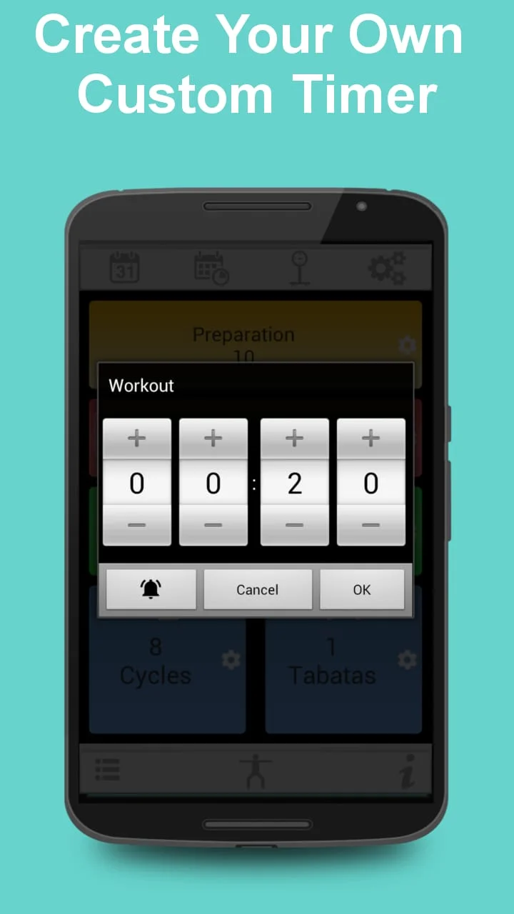 Tabata Timer for HIIT Screenshot 2