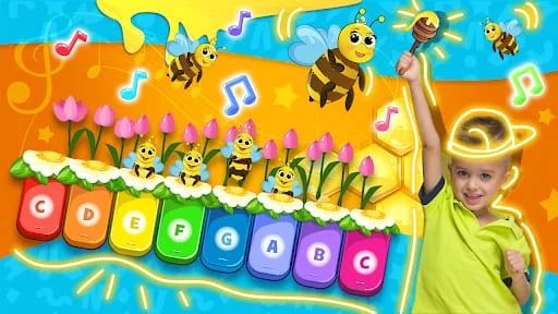 Vlad and Niki: Kids Piano Screenshot 1