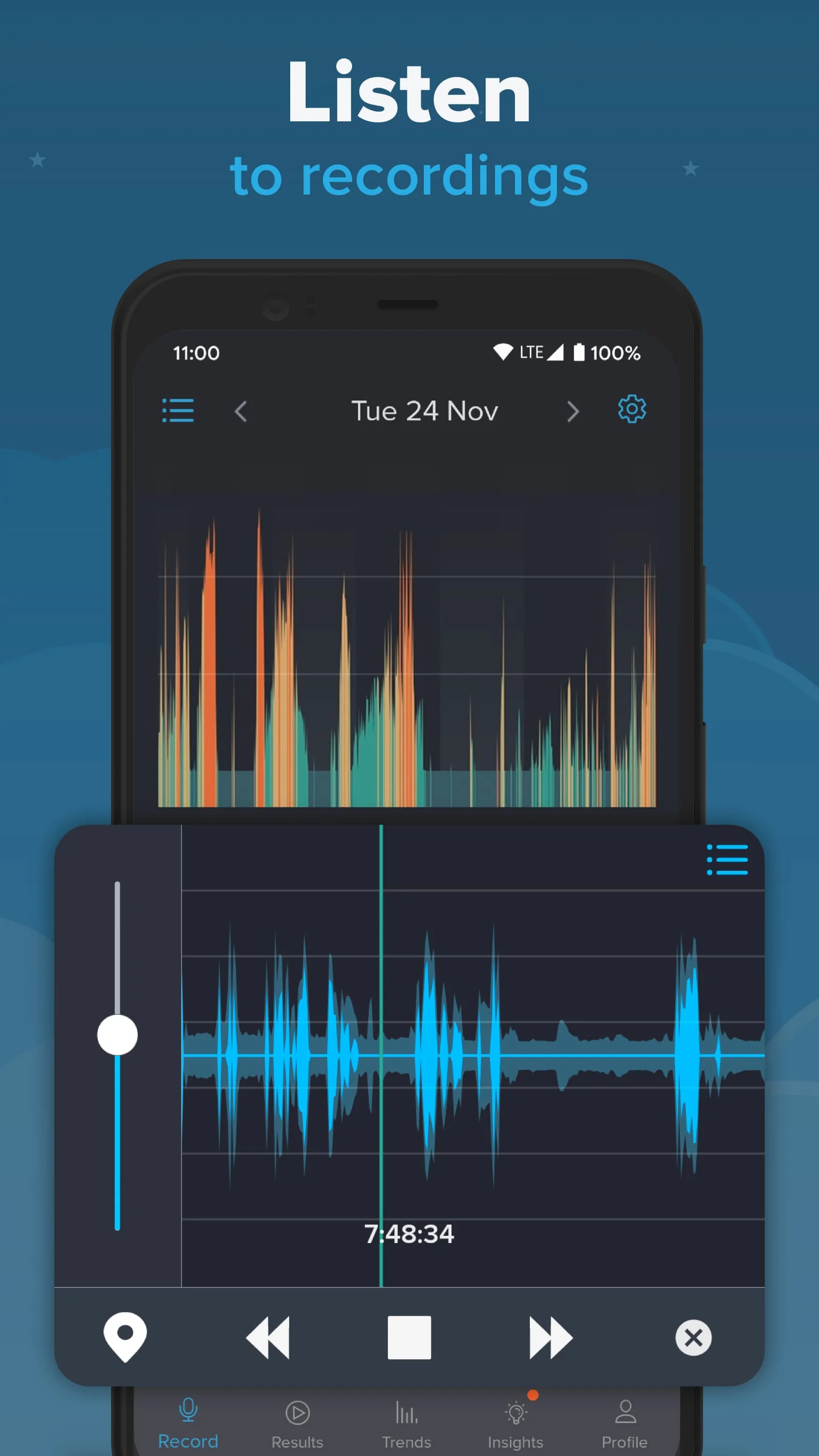 SnoreLab : Record Your Snoring Screenshot 4