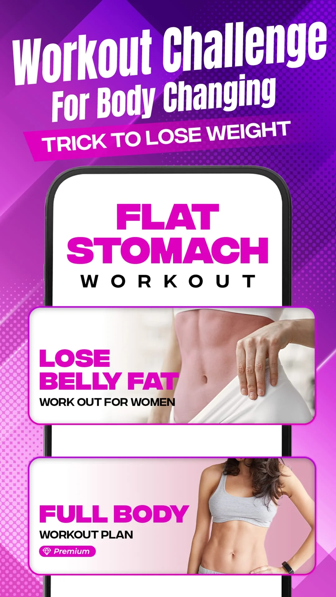 Flat Stomach Workout - Fitness Screenshot 1