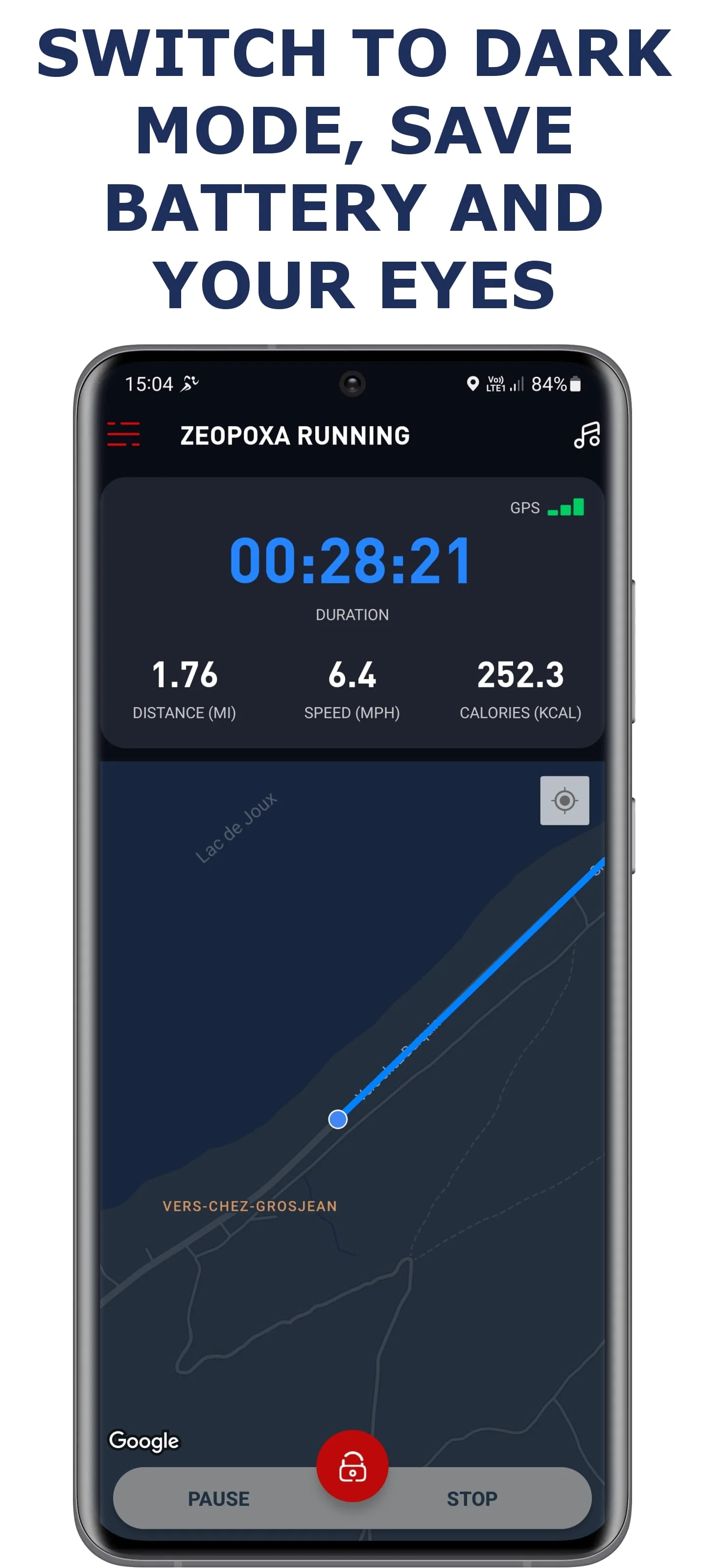 Running & Jogging, Run tracker Screenshot 2