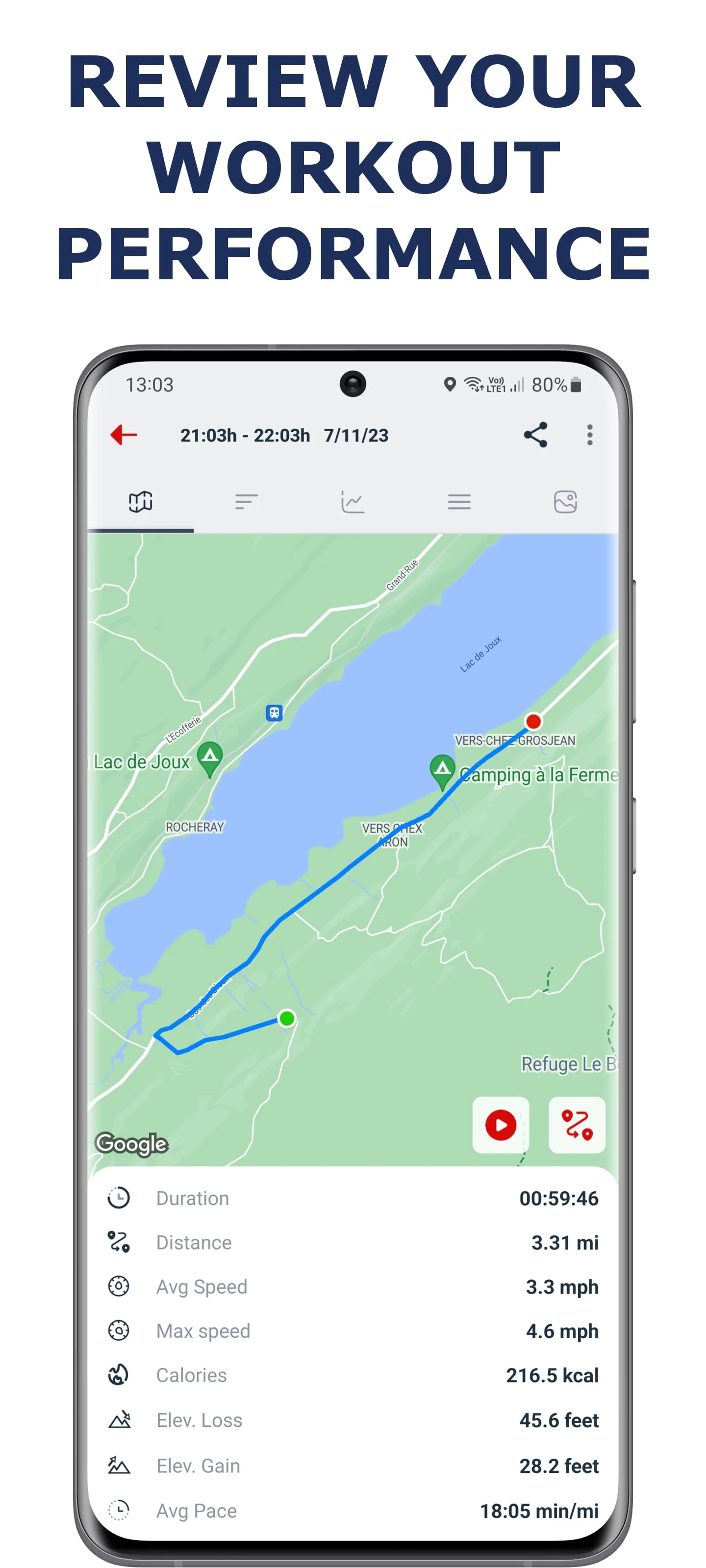 Running & Jogging, Run tracker Screenshot 3