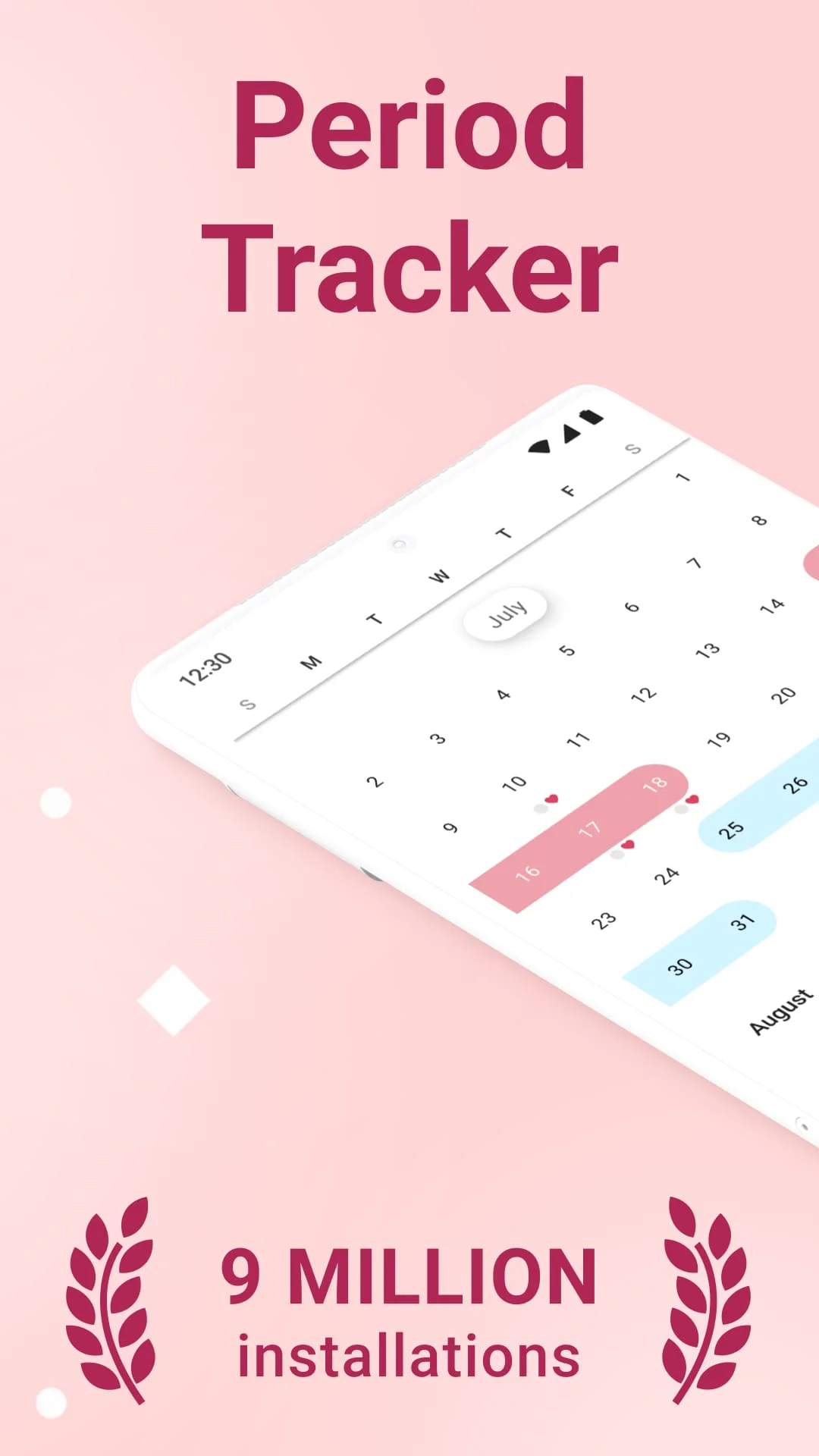 Clover－Period & Cycle Tracker Screenshot 1