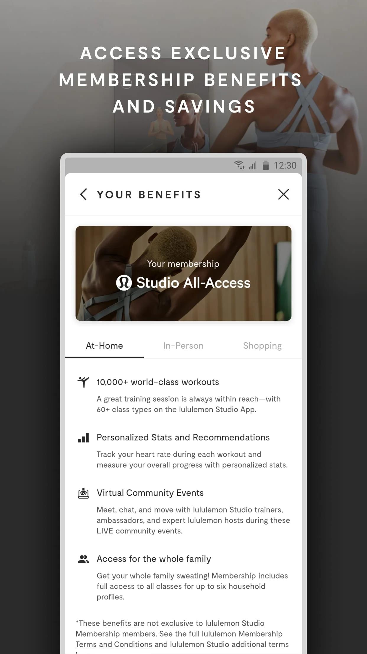 lululemon Studio Screenshot 3