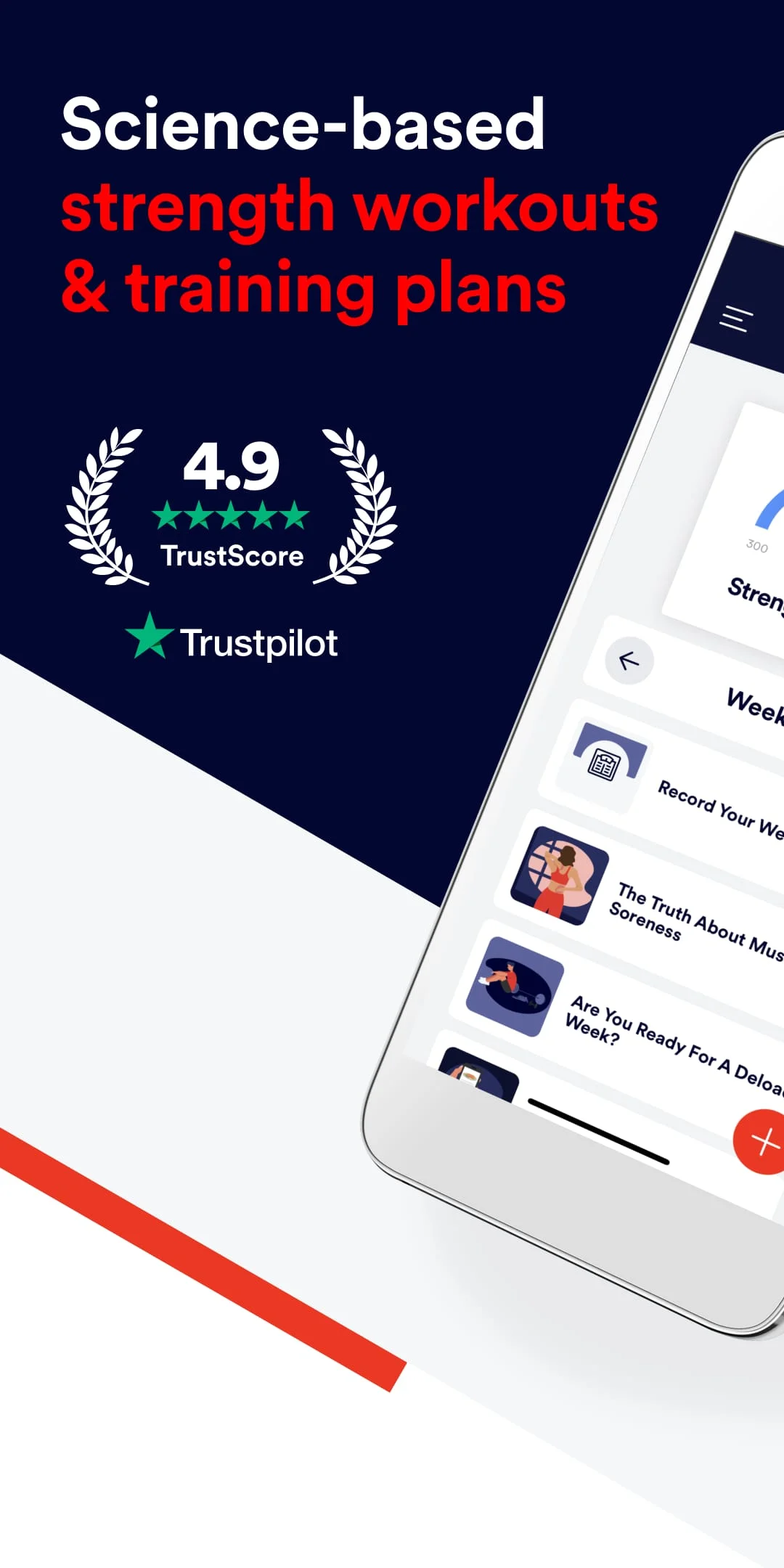 Caliber Strength Training Screenshot 1