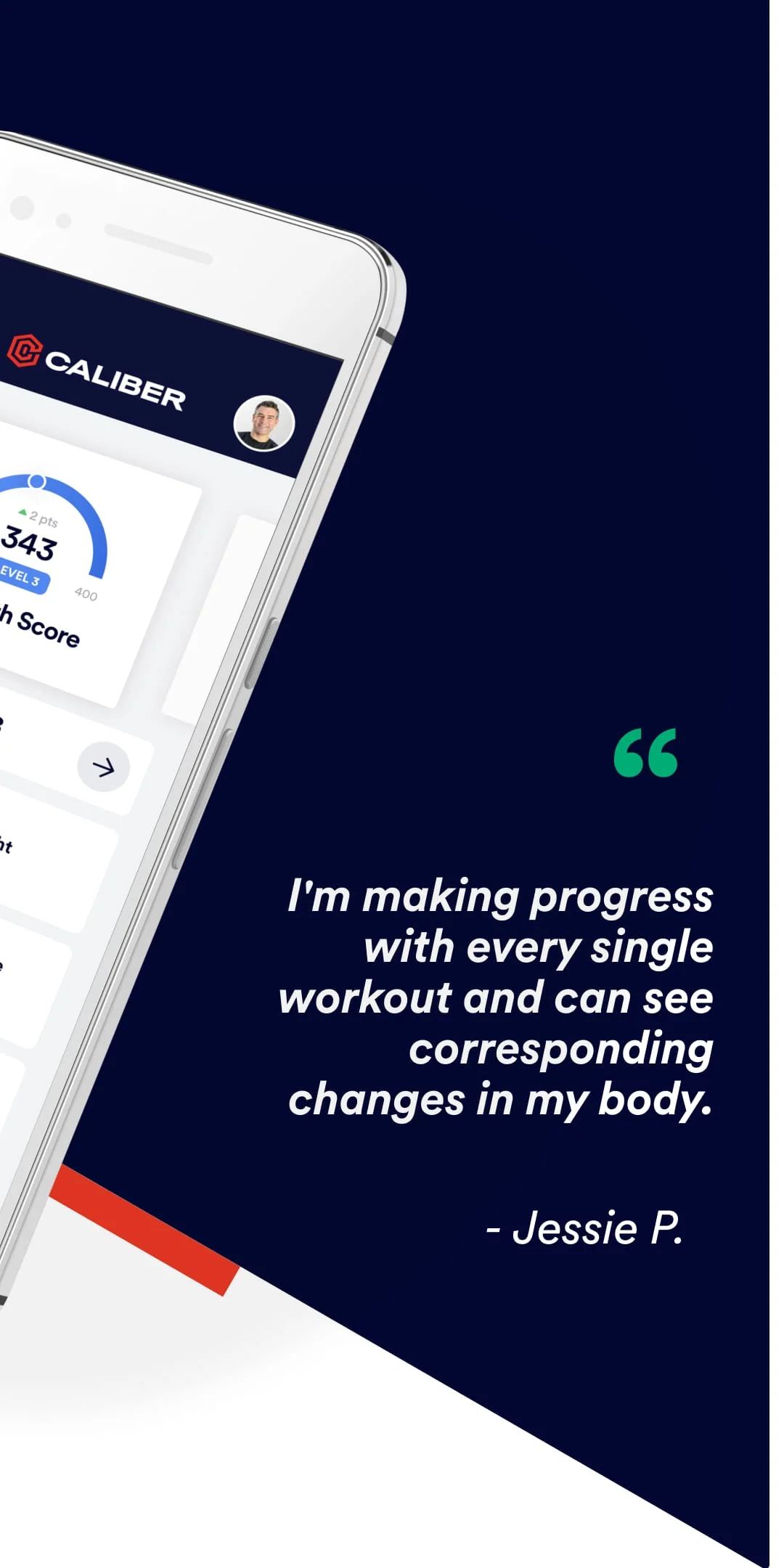 Caliber Strength Training Screenshot 2