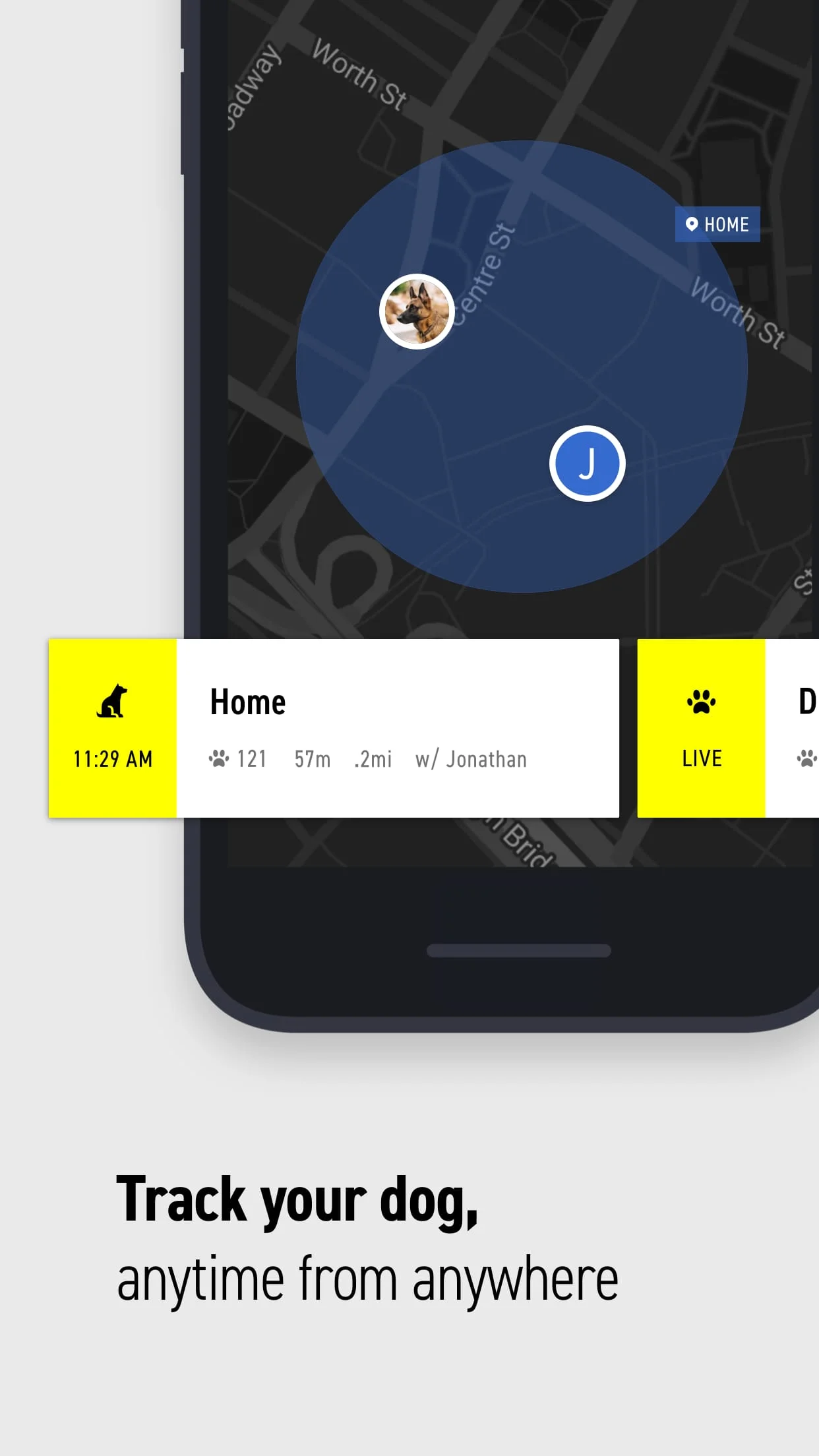 Fi - GPS Dog Tracker Screenshot 2
