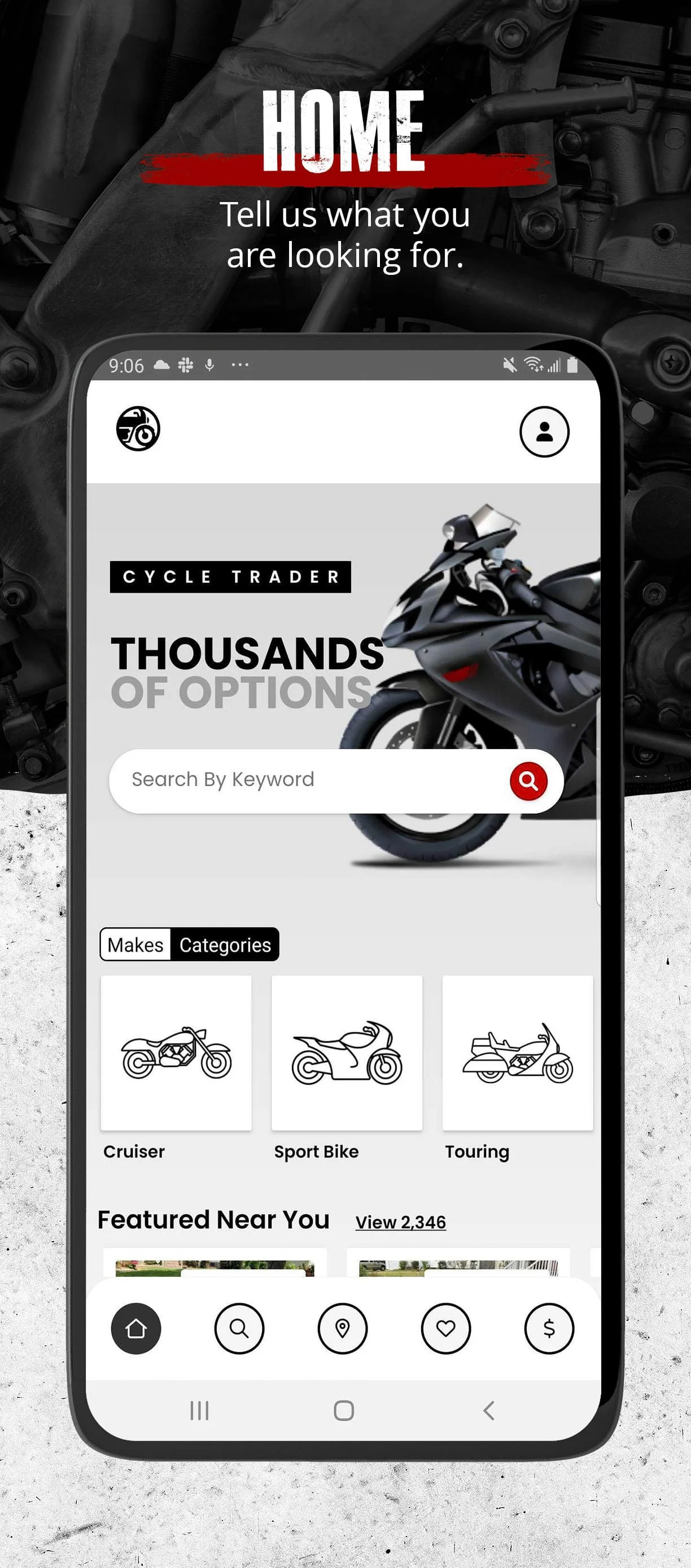 CycleTrader Screenshot 1
