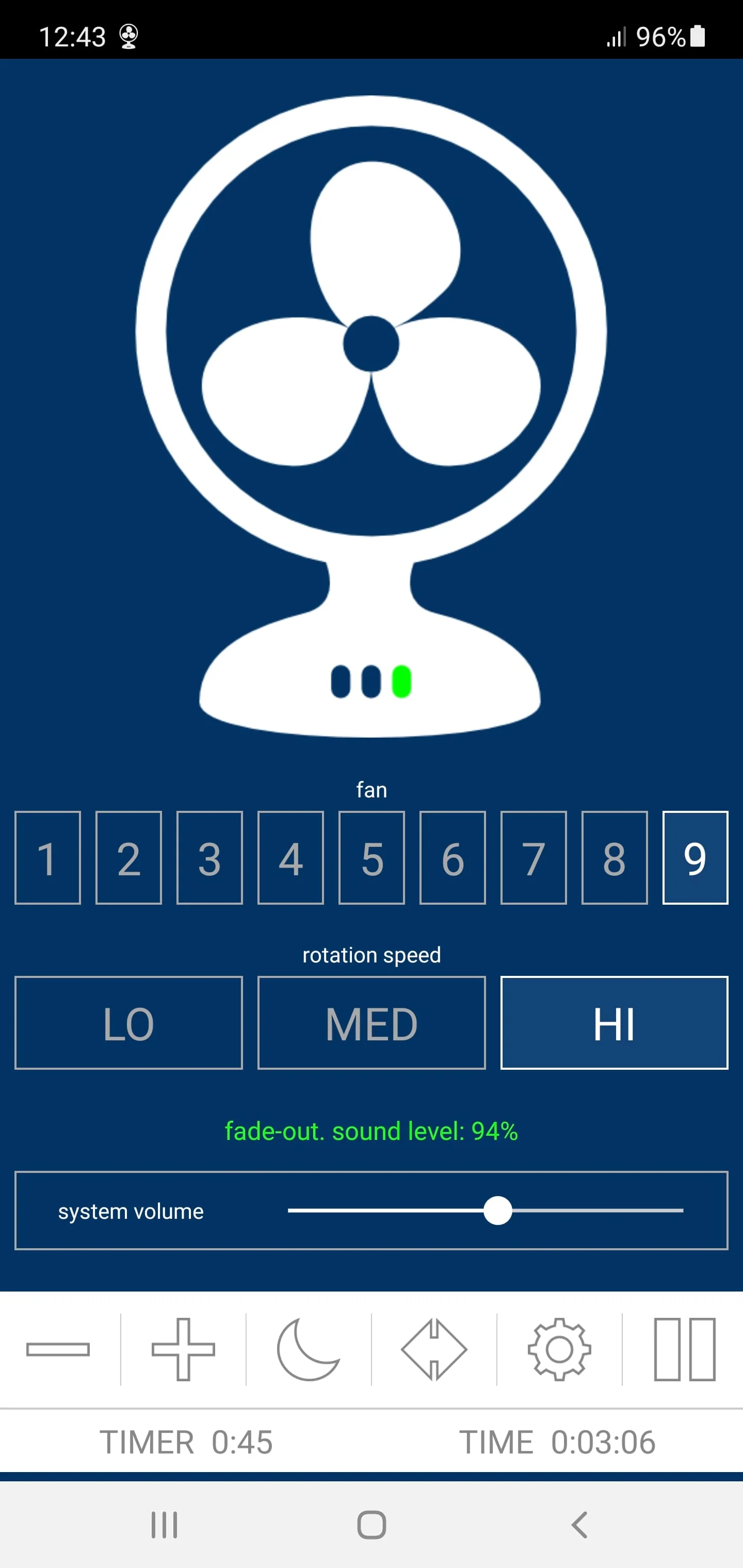 Fan Noises For Sleeping Screenshot 2