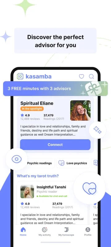 Kasamba Psychic Reading Chat Screenshot 2