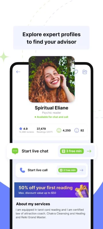 Kasamba Psychic Reading Chat Screenshot 3