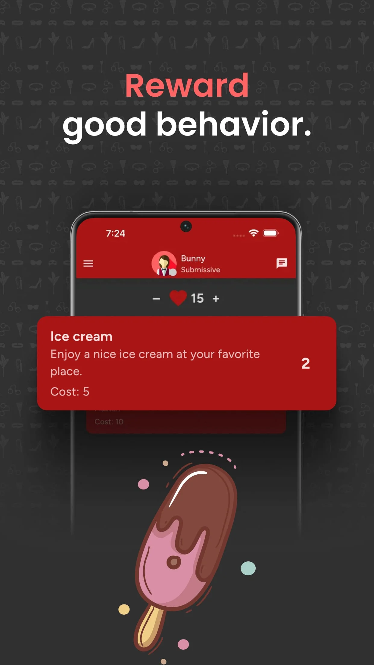 Obedience: BDSM habit tracker Screenshot 2