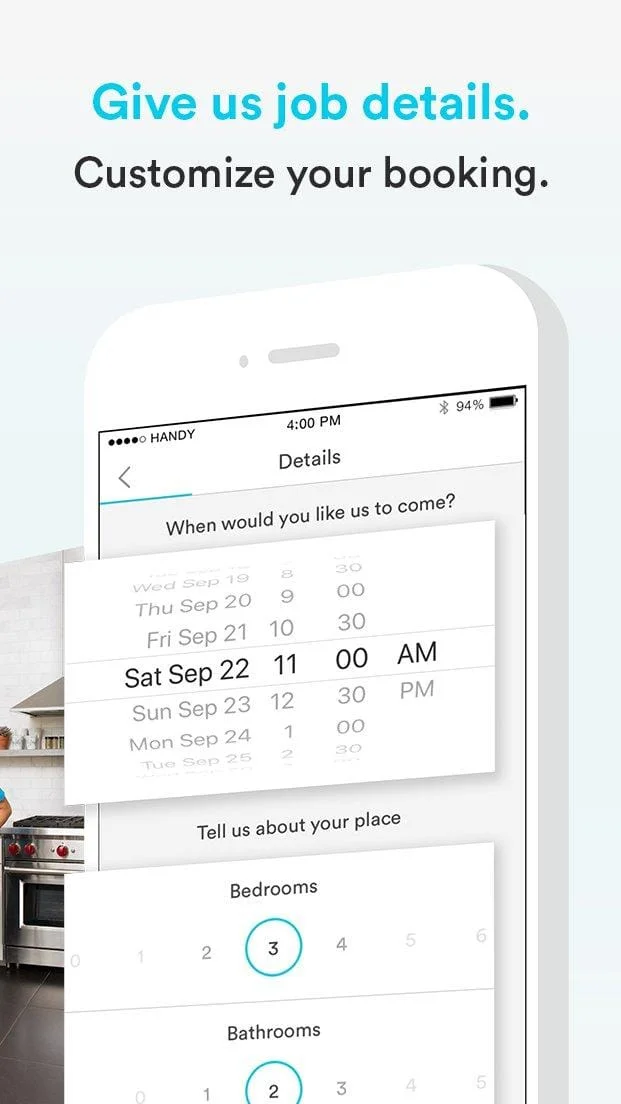 Handy - Book home services Screenshot 3