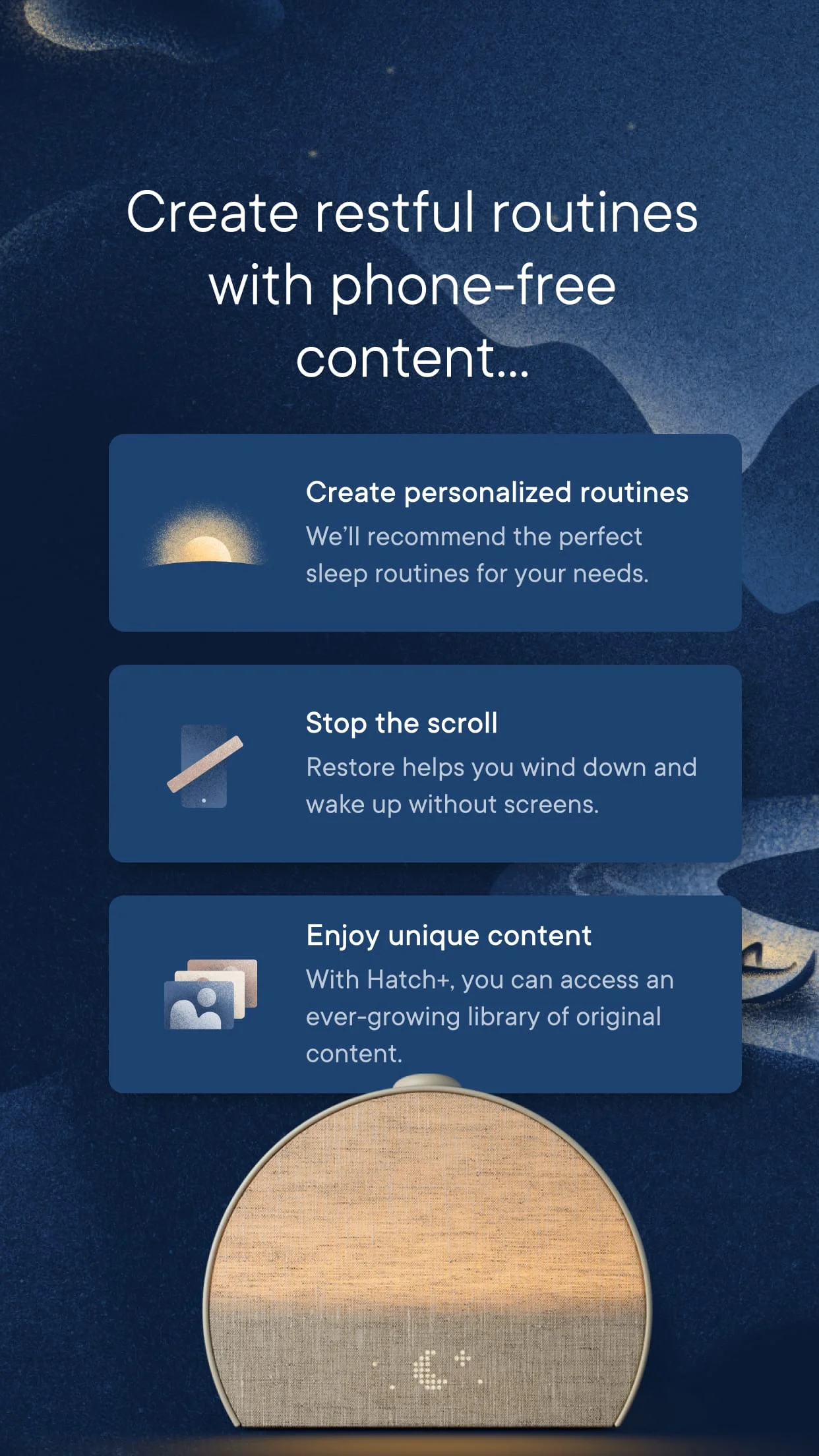 Hatch Sleep Screenshot 3