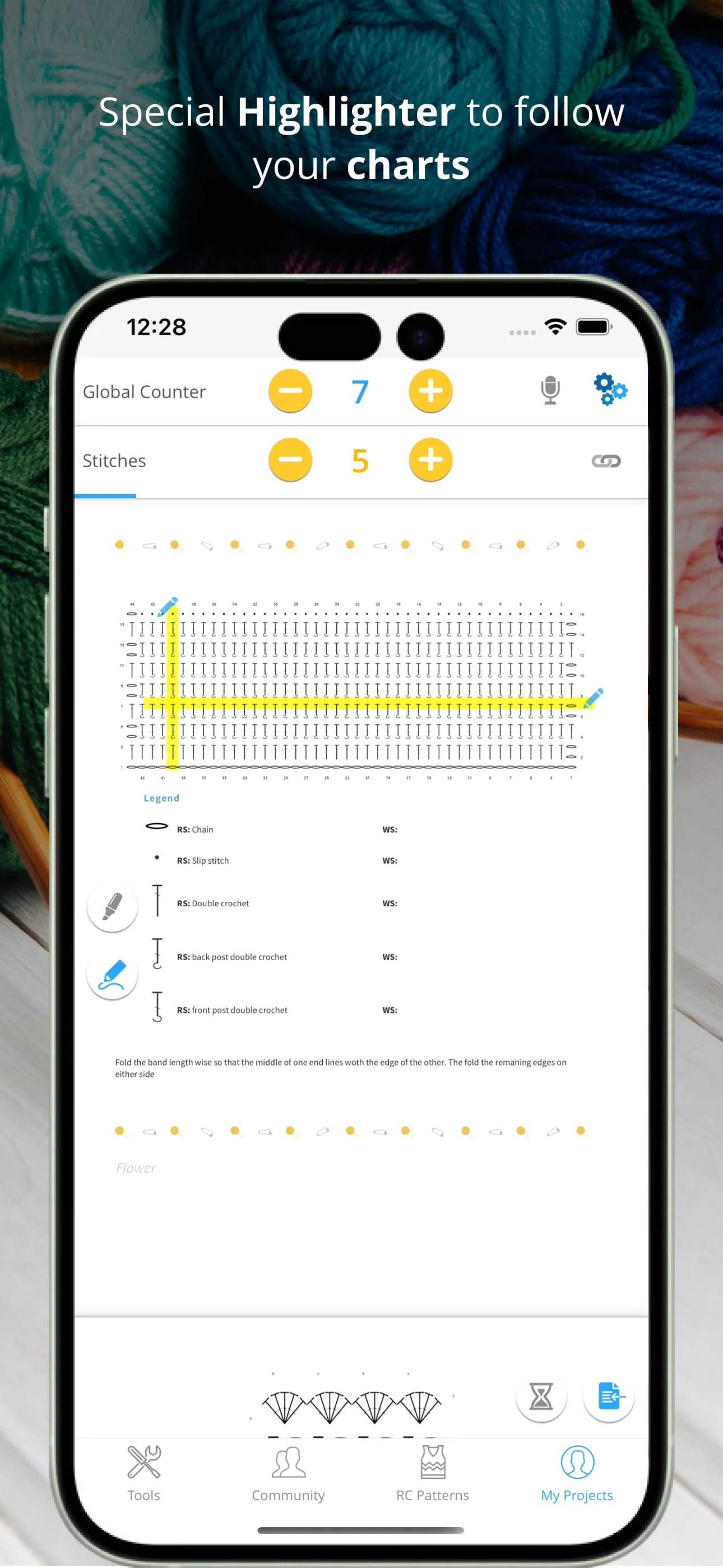 My Row Counter: Knit & Crochet Screenshot 3