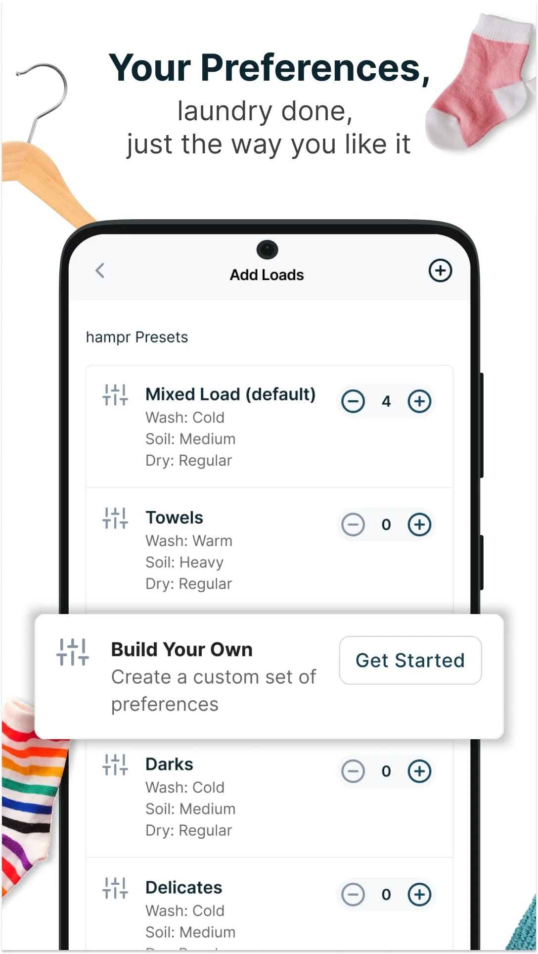 hampr: Laundry Service App Screenshot 4