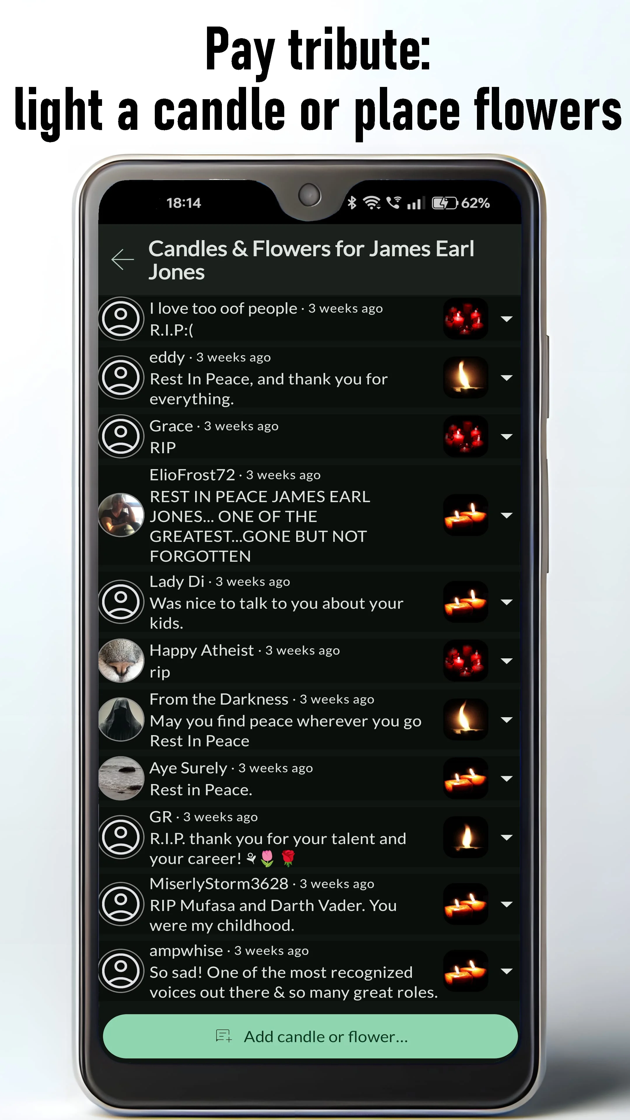 RIP VIP: Virtual Cemetery Screenshot 3