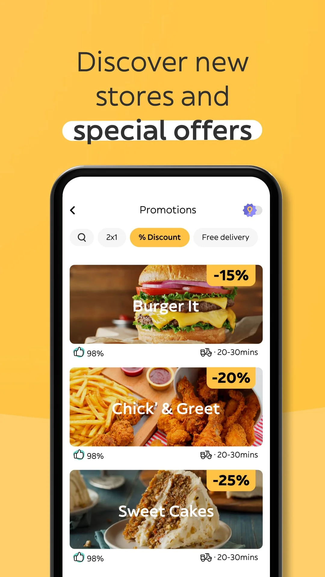 Glovo: Food & Grocery Delivery Screenshot 3
