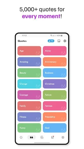 Quotes Creator with Images Screenshot 2