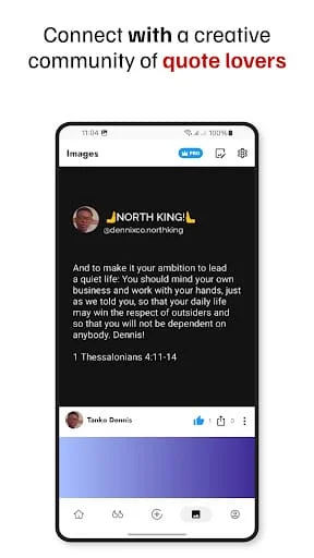 Quotes Creator with Images Screenshot 3