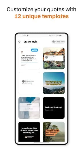 Quotes Creator with Images Screenshot 4