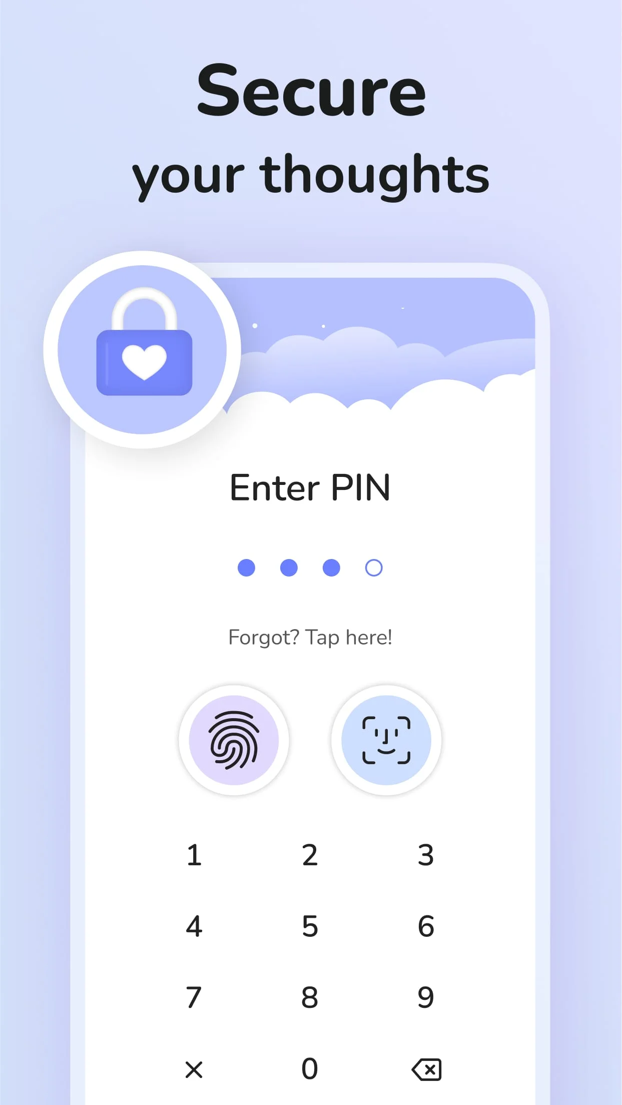 Daily Diary: Journal with Lock Screenshot 3
