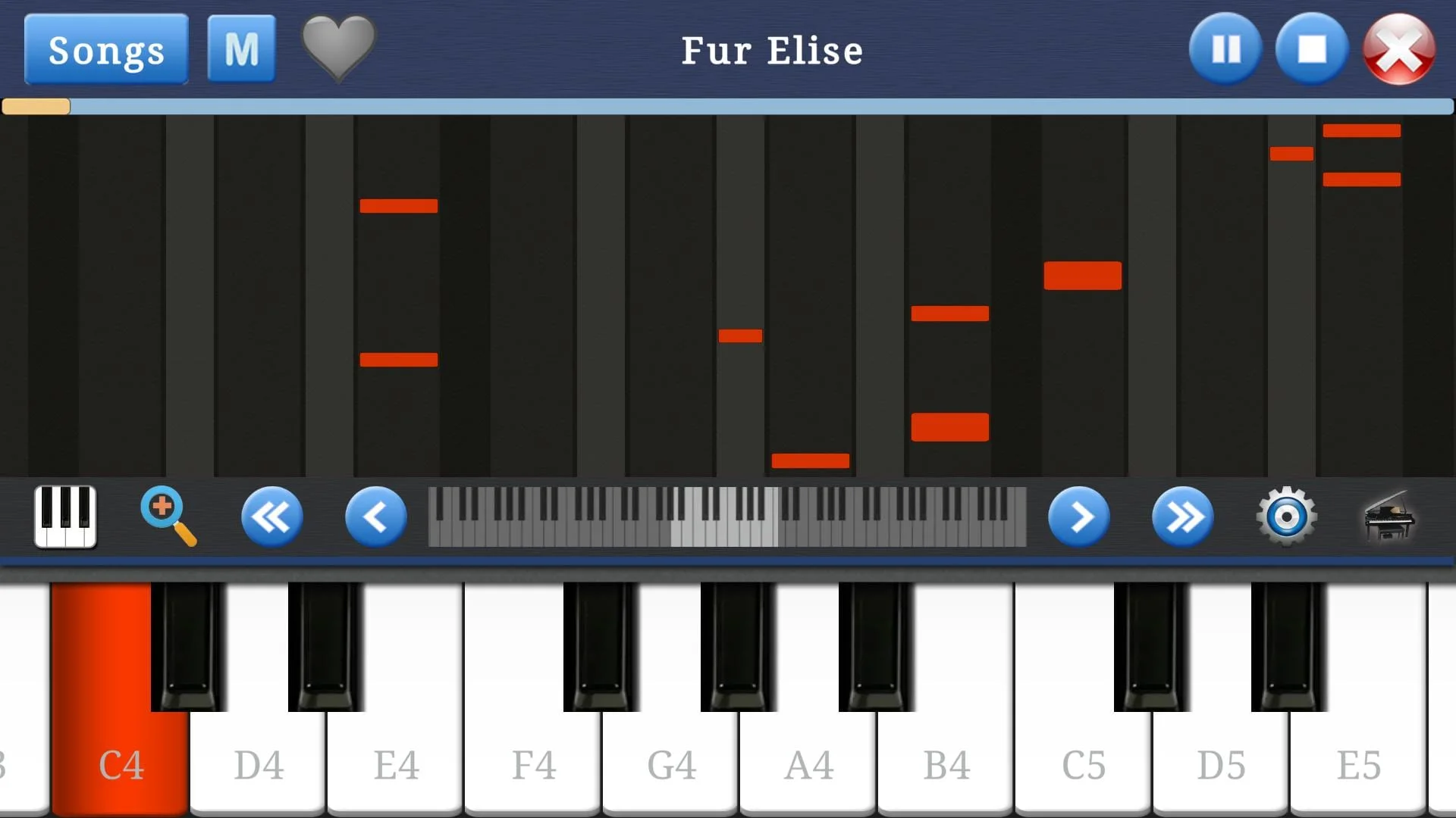 Piano Music & Songs Screenshot 1