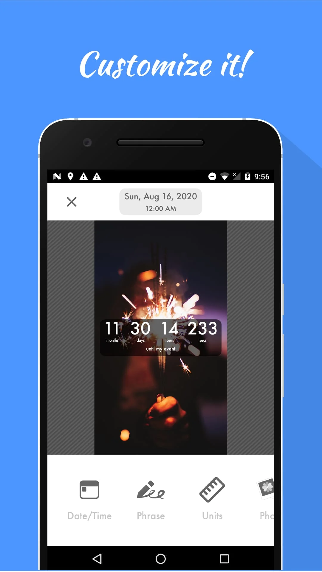 Countdown Widget Screenshot 2