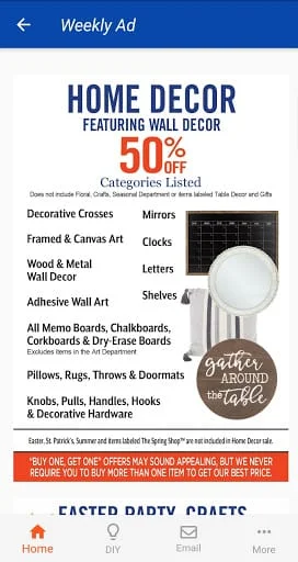 Hobby Lobby Stores Screenshot 2