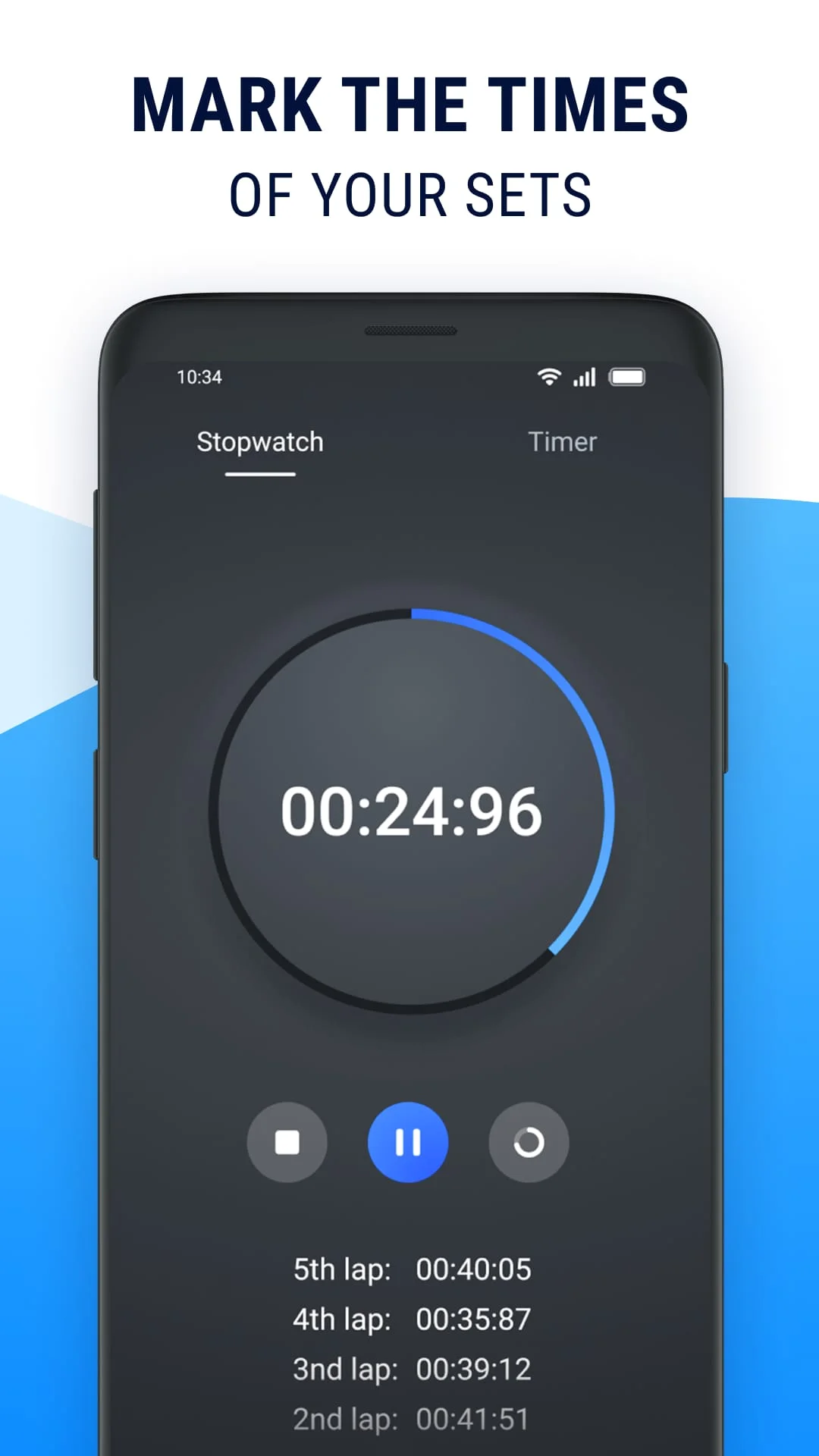 Stopwatch & Countdown Timer Screenshot 3