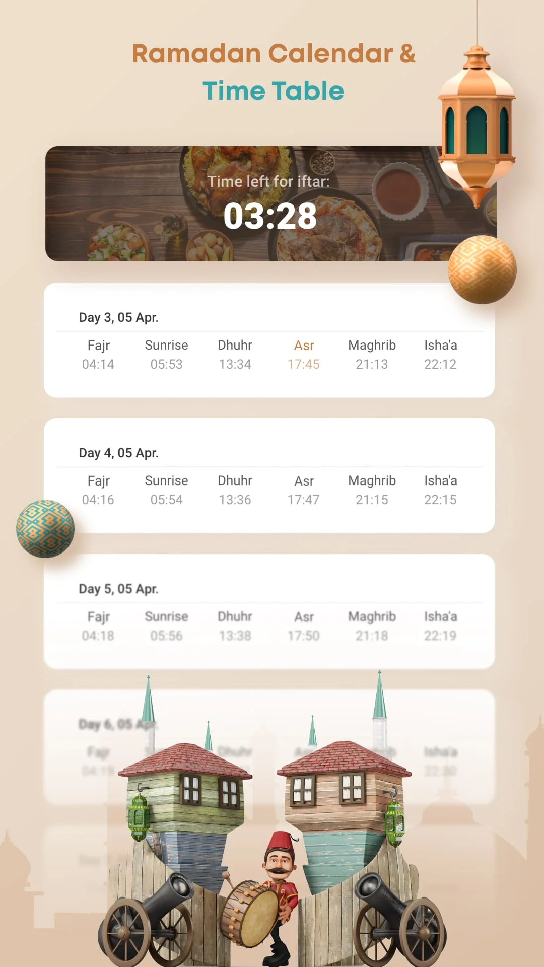 Qibla Direction - Prayer Times Screenshot 2