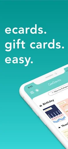 CardSnacks: ecards, gift cards Screenshot 1