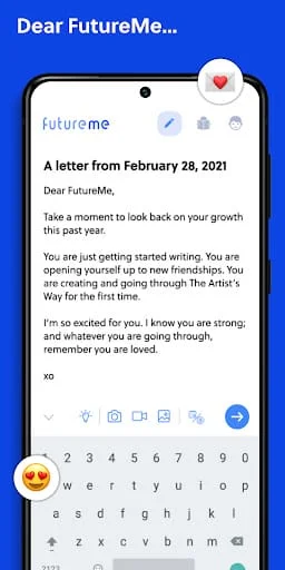 FutureMe Screenshot 1