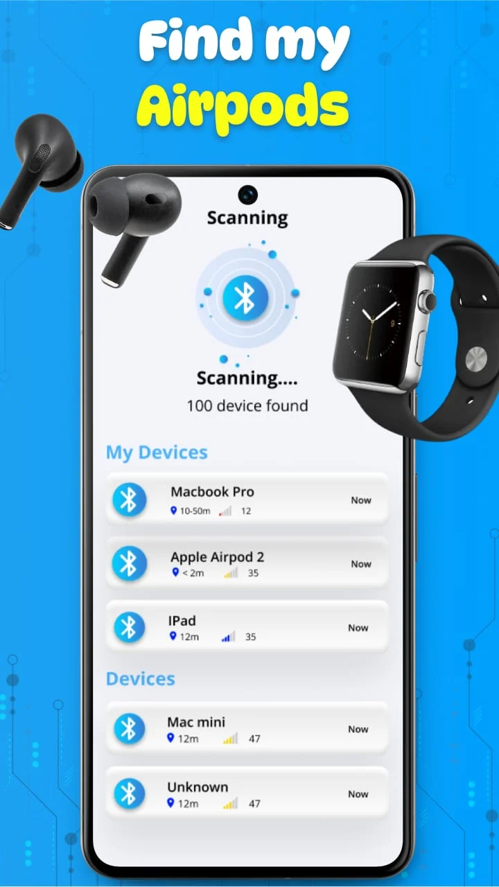 Bluetooth Finder Wifi Analyzer Screenshot 3