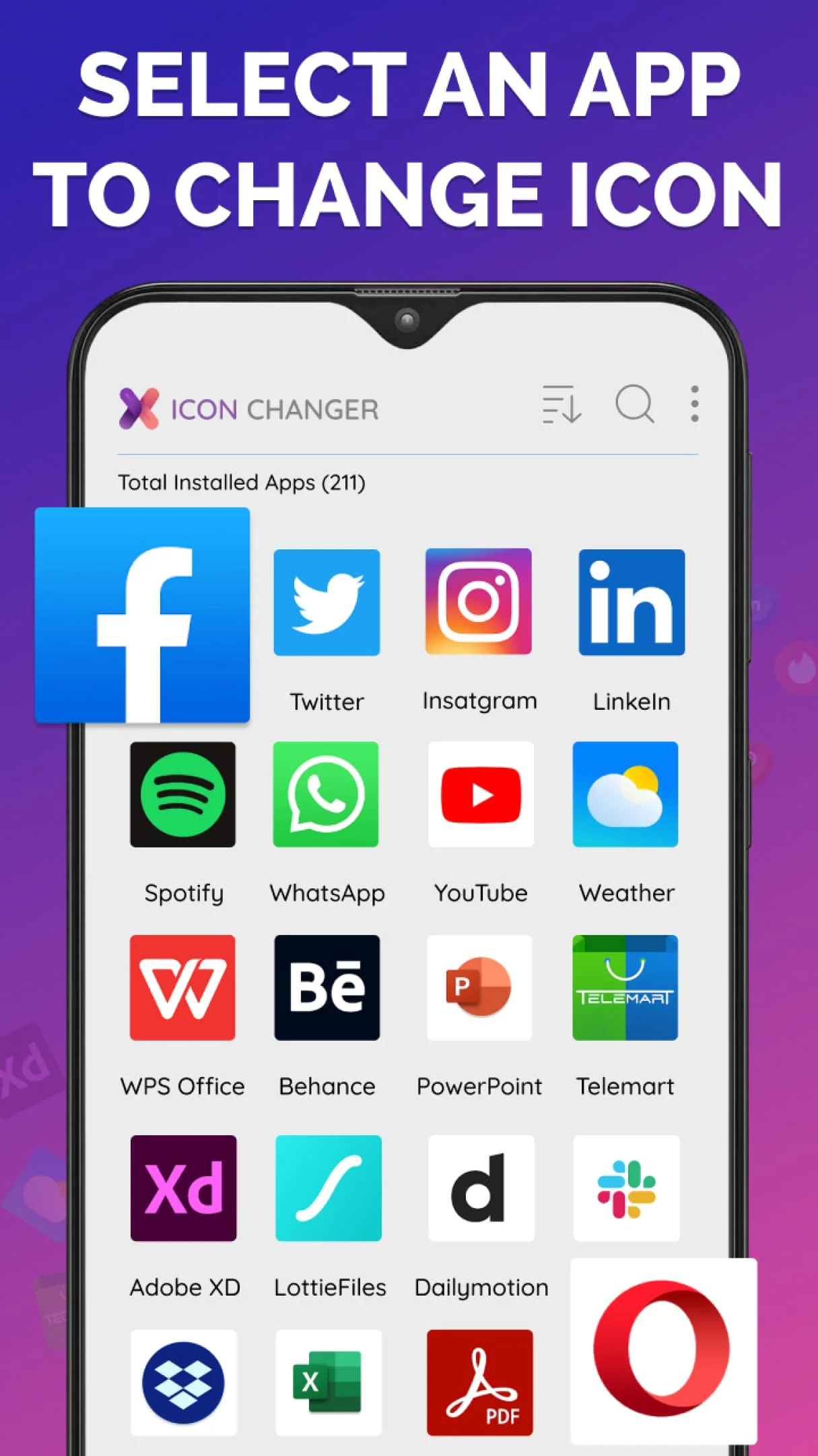 Icon changer - App icons Screenshot 2