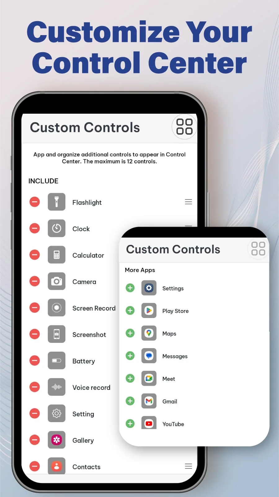 Control Center Simple Screenshot 1