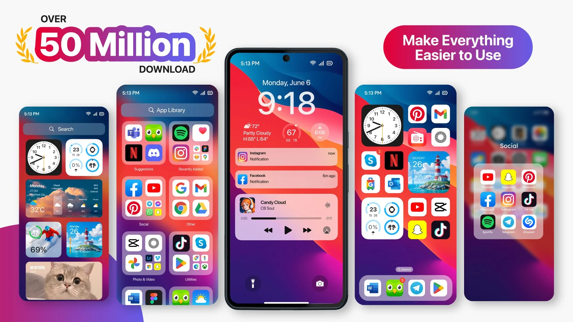 Launcher OS™ Screenshot 1