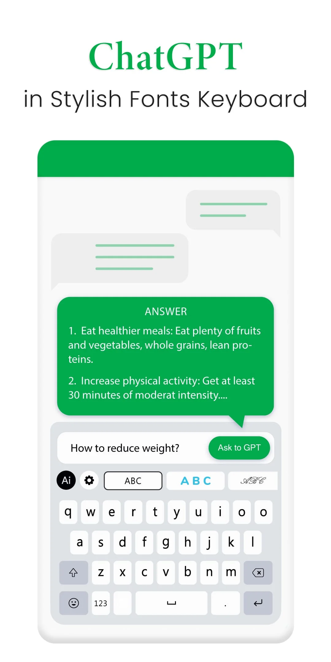 Stylish Fonts Keyboard Screenshot 3
