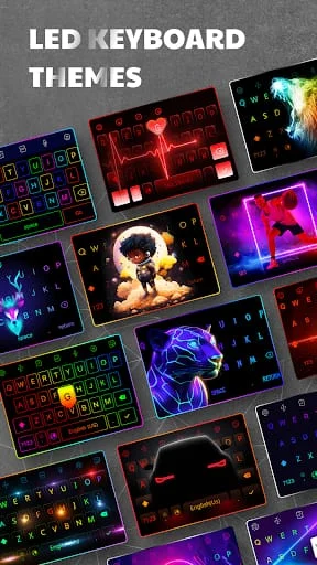 LED Keyboard: Colorful Backlit Screenshot 1