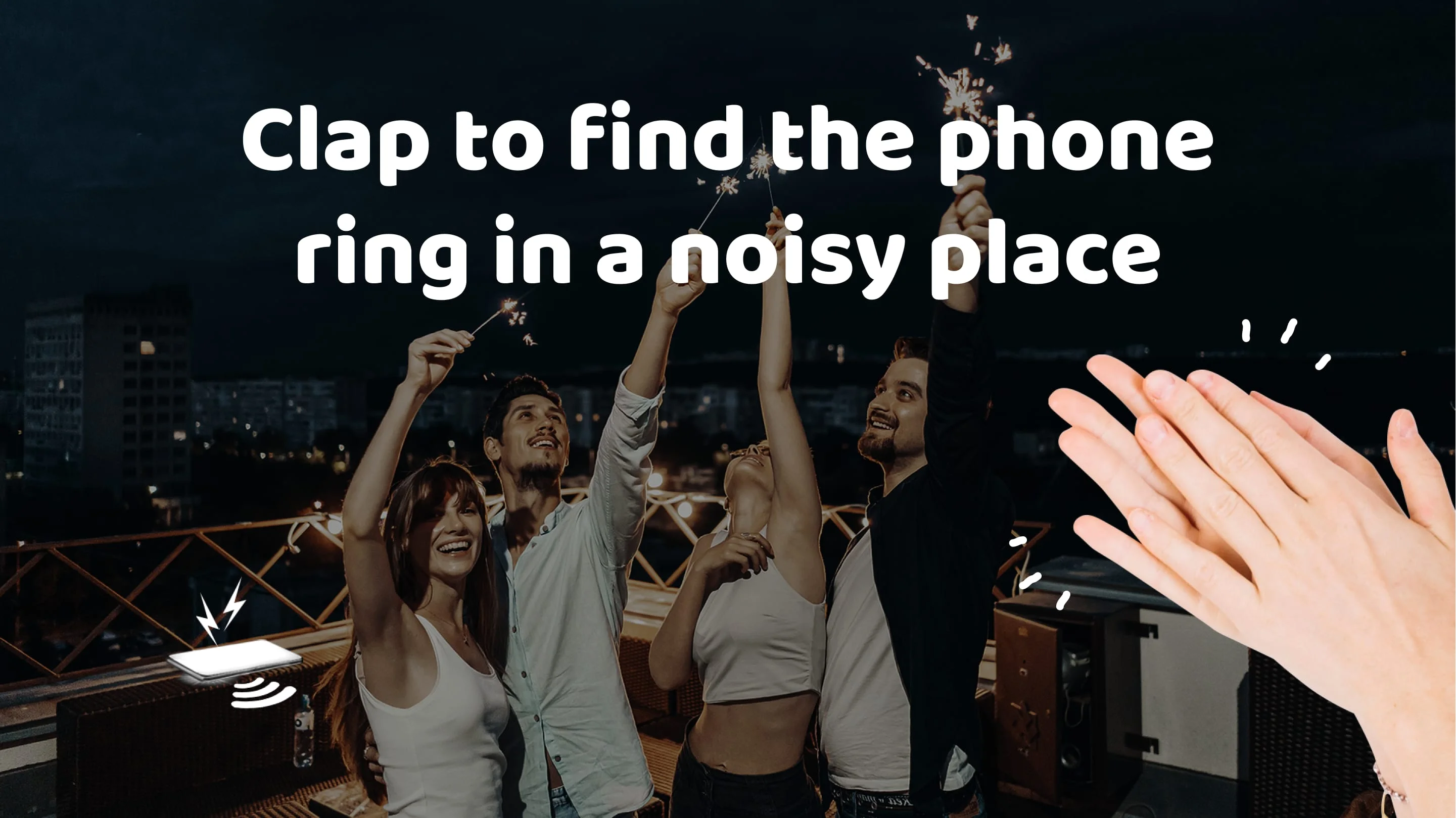 Find My Phone By Clap, Whistle Screenshot 3