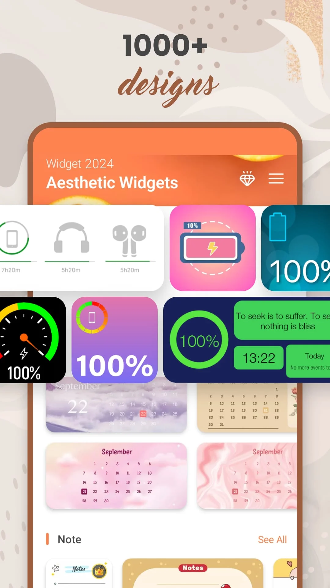 Widget 2025: Aesthetic Widgets Screenshot 4