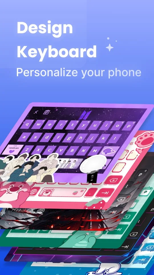 Keyboard Font & Keyboard Theme Screenshot 1