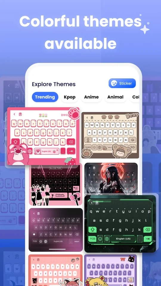 Keyboard Font & Keyboard Theme Screenshot 2