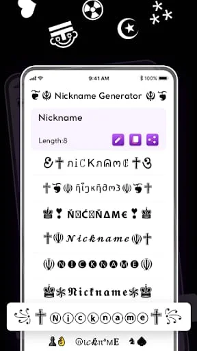 Nickname Generator: NickName Screenshot 2