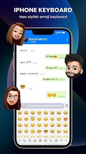 iPhone Keyboard Screenshot 2