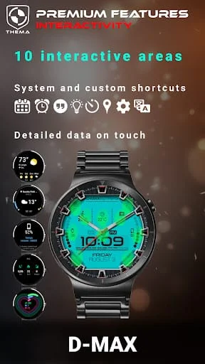 D-Max Watch Face Screenshot 3