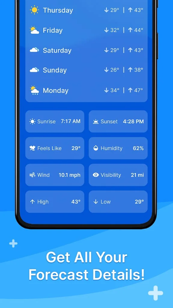 All Weather Mode: Weather Home Screenshot 4