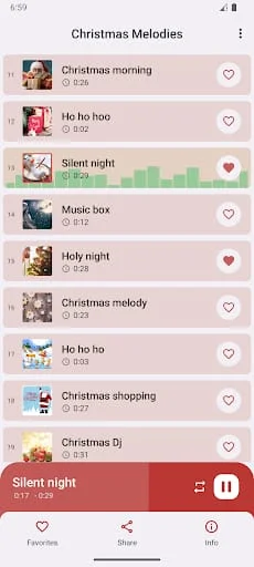Christmas ringtones Screenshot 3