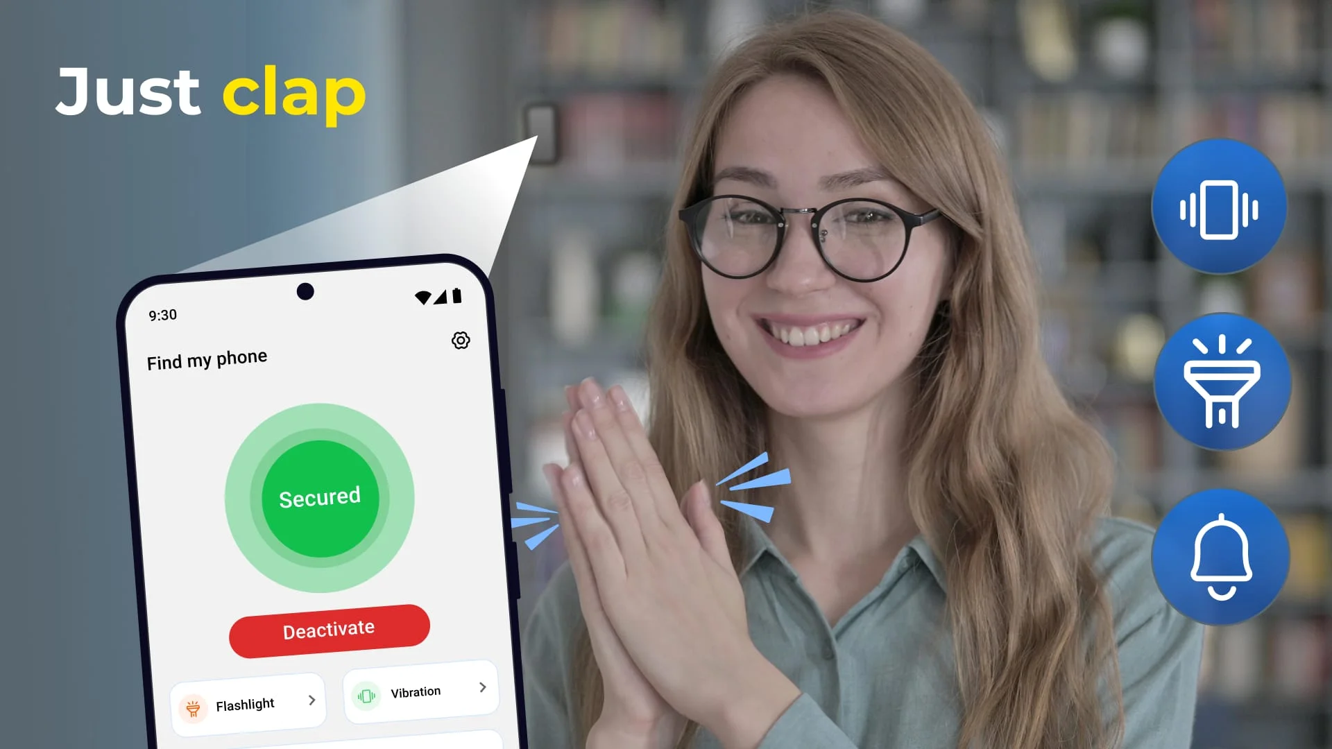 Find My Phone by Clap Screenshot 2